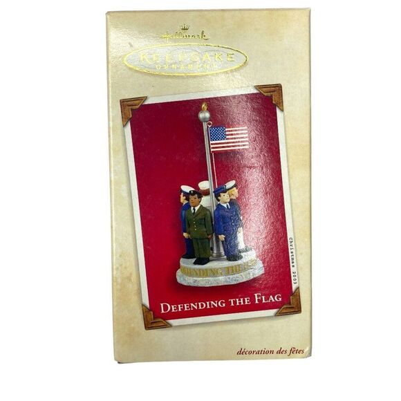 Defending the Flag Hallmark Keepsake Ornament 2003 - Picture 1 of 10